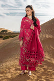 Rang Rasiya Premium Embroidered Lawn Unstitched 3Pc Suit D-09 SAFA
