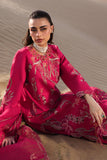 Rang Rasiya Premium Embroidered Lawn Unstitched 3Pc Suit D-09 SAFA