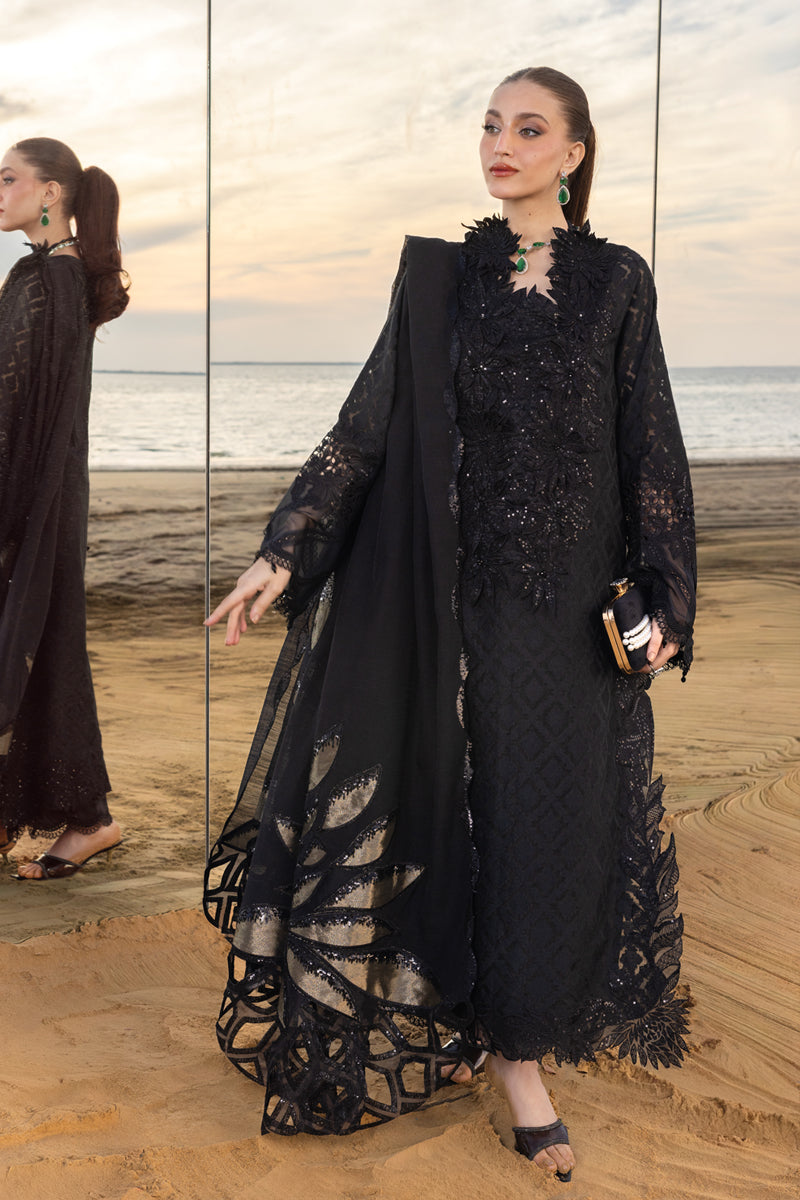Rang Rasiya Premium Embroidered Lawn Unstitched 3Pc Suit D-10 ALAYA