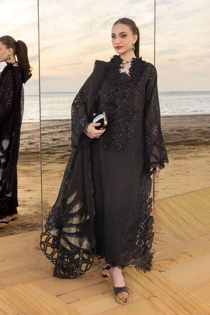 Rang Rasiya Premium Embroidered Lawn Unstitched 3Pc Suit D-10 ALAYA
