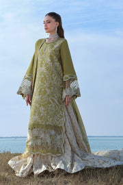 Rang Rasiya Premium Embroidered Lawn Unstitched 3Pc Suit D-11 ZARIAH