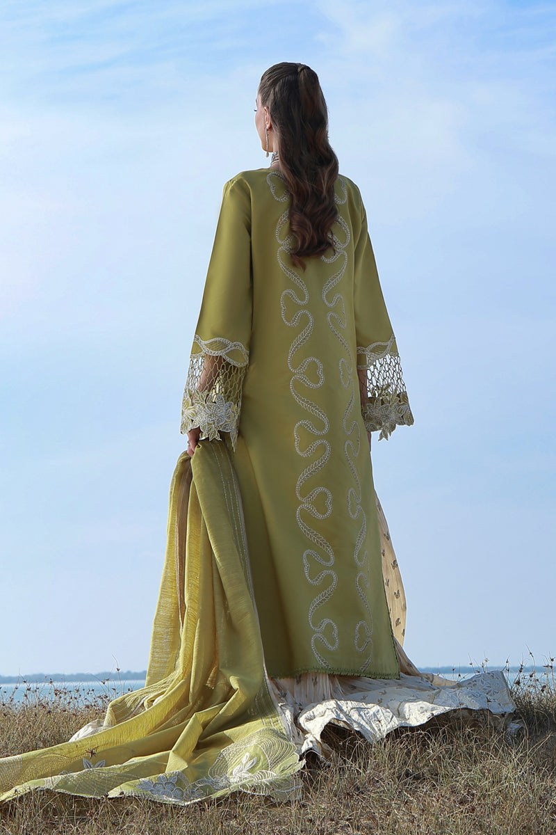 Rang Rasiya Premium Embroidered Lawn Unstitched 3Pc Suit D-11 ZARIAH
