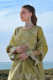 Rang Rasiya Premium Embroidered Lawn Unstitched 3Pc Suit D-11 ZARIAH