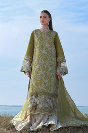 Rang Rasiya Premium Embroidered Lawn Unstitched 3Pc Suit D-11 ZARIAH