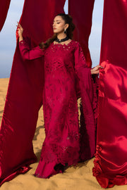 Rang Rasiya Premium Embroidered Lawn Unstitched 3Pc Suit D-12 RAMEEN