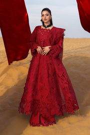 Rang Rasiya Premium Embroidered Lawn Unstitched 3Pc Suit D-12 RAMEEN