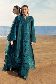 Rang Rasiya Premium Embroidered Lawn Unstitched 3Pc Suit D-14 AYLEEN