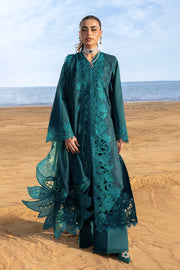 Rang Rasiya Premium Embroidered Lawn Unstitched 3Pc Suit D-14 AYLEEN
