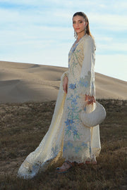 Rang Rasiya Premium Embroidered Lawn Unstitched 3Pc Suit D-16 NOOREН