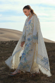 Rang Rasiya Premium Embroidered Lawn Unstitched 3Pc Suit D-16 NOOREН