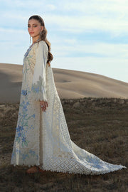 Rang Rasiya Premium Embroidered Lawn Unstitched 3Pc Suit D-16 NOOREН