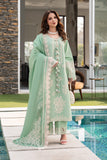Rang Rasiya Carnation Embroidered Lawn Unstitched 3Pc Suit D-02 HIBA