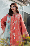 Rang Rasiya Carnation Embroidered Lawn Unstitched 3Pc Suit D-03 LEEZA
