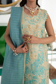 Rang Rasiya Carnation Embroidered Lawn Unstitched 3Pc Suit D-04 ISLA