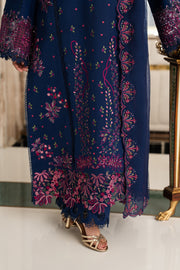 Rang Rasiya Carnation Embroidered Lawn Unstitched 3Pc Suit D-05 ARIA