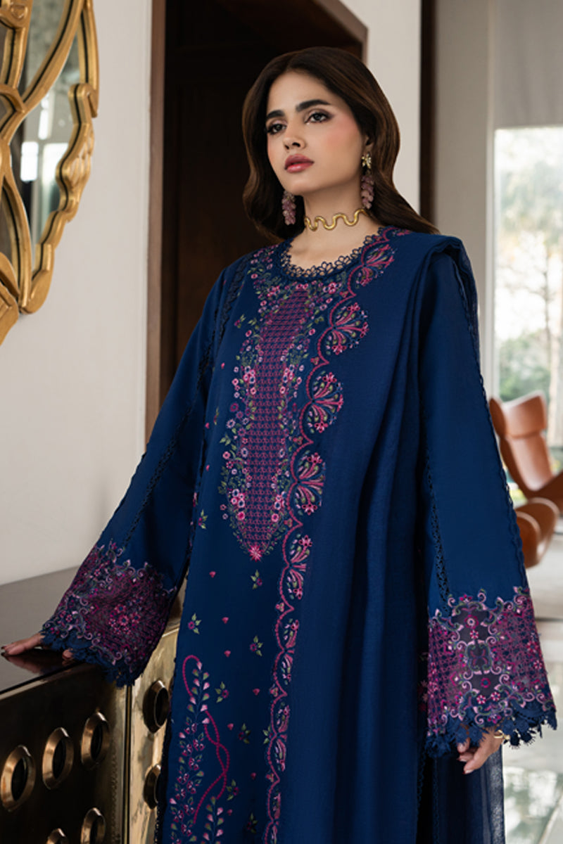 Rang Rasiya Carnation Embroidered Lawn Unstitched 3Pc Suit D-05 ARIA