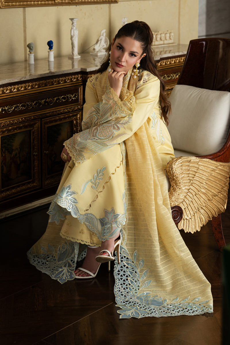 Rang Rasiya Carnation Embroidered Lawn Unstitched 3Pc Suit D-06 NADIA