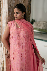 Rang Rasiya Carnation Embroidered Lawn Unstitched 3Pc Suit D-08 ZOEY