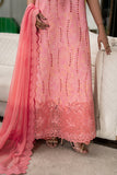 Rang Rasiya Carnation Embroidered Lawn Unstitched 3Pc Suit D-08 ZOEY