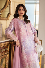 Rang Rasiya Carnation Embroidered Lawn Unstitched 3Pc Suit D-10 LARA