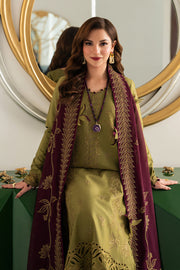 Rang Rasiya Carnation Embroidered Lawn Unstitched 3Pc Suit D-11 IRHA