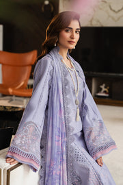Rang Rasiya Carnation Embroidered Lawn Unstitched 3Pc Suit D-12 MILA