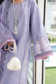 Rang Rasiya Carnation Embroidered Lawn Unstitched 3Pc Suit D-12 MILA
