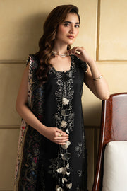 Rang Rasiya Carnation Embroidered Lawn Unstitched 3Pc Suit D-13 LEAH