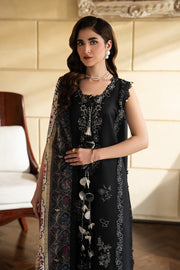 Rang Rasiya Carnation Embroidered Lawn Unstitched 3Pc Suit D-13 LEAH