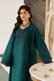 Rang Rasiya Carnation Embroidered Lawn Unstitched 3Pc Suit D-14 KEYA
