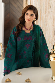 Rang Rasiya Carnation Embroidered Lawn Unstitched 3Pc Suit D-14 KEYA