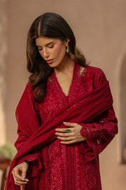 Rang Rasiya Premium Embroidered Lawn Unstitched 3Pc Suit - NEHAL