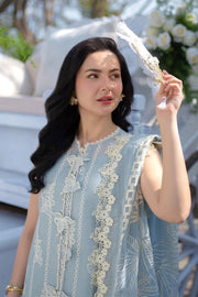 Rang Rasiya Premium Embroidered Lawn Unstitched 3Pc Suit - AYLA