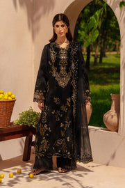 Rang Rasiya Premium Embroidered Lawn Unstitched 3Pc Suit - LAYL
