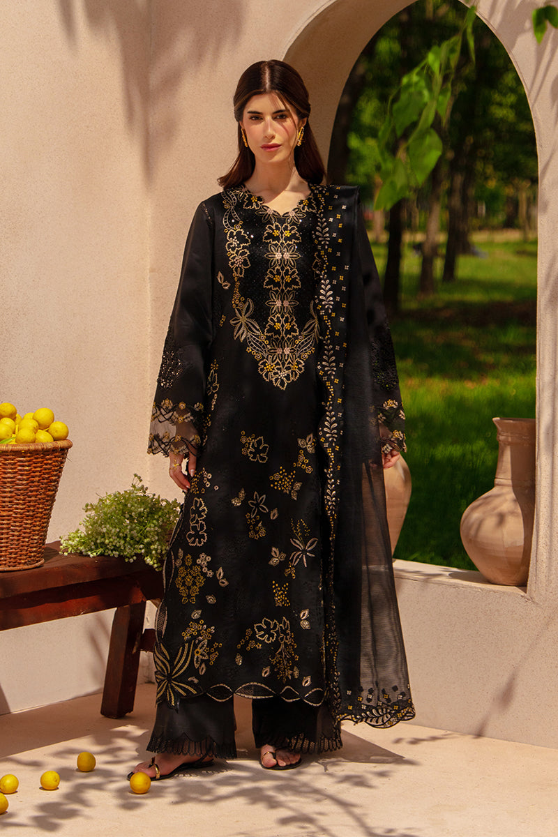 Rang Rasiya Premium Embroidered Lawn Unstitched 3Pc Suit - LAYL