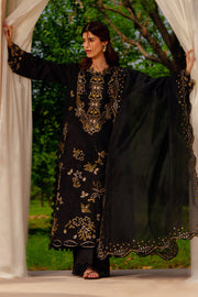 Rang Rasiya Premium Embroidered Lawn Unstitched 3Pc Suit - LAYL