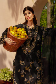 Rang Rasiya Premium Embroidered Lawn Unstitched 3Pc Suit - LAYL