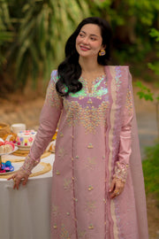 Rang Rasiya Premium Embroidered Lawn Unstitched 3Pc Suit - ALAYNA