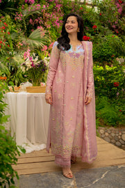 Rang Rasiya Premium Embroidered Lawn Unstitched 3Pc Suit - ALAYNA