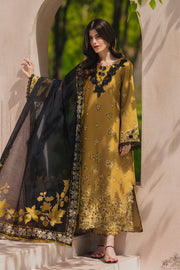 Rang Rasiya Premium Embroidered Lawn Unstitched 3Pc Suit - MAHI