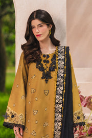 Rang Rasiya Premium Embroidered Lawn Unstitched 3Pc Suit - MAHI