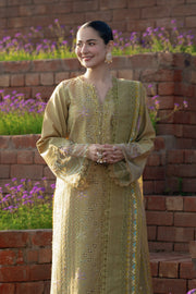 Rang Rasiya Premium Embroidered Lawn Unstitched 3Pc Suit - RAHA