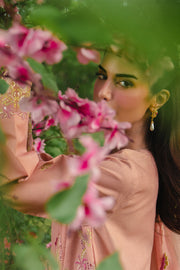 Rang Rasiya Premium Embroidered Lawn Unstitched 3Pc Suit - RANIA