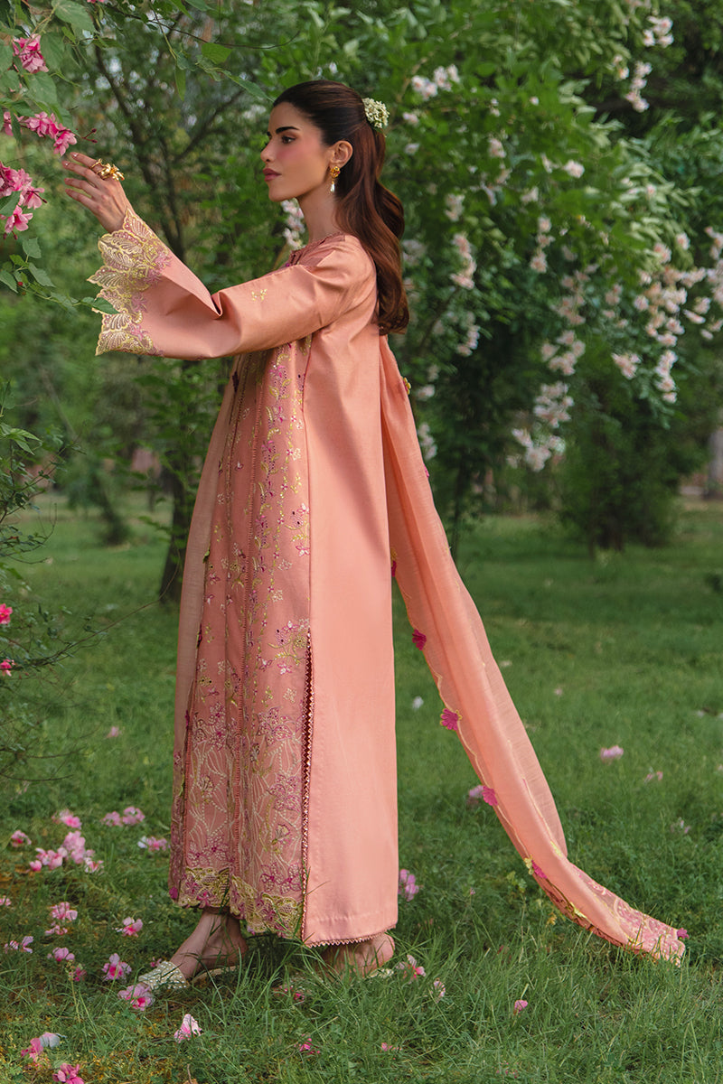 Rang Rasiya Premium Embroidered Lawn Unstitched 3Pc Suit - RANIA
