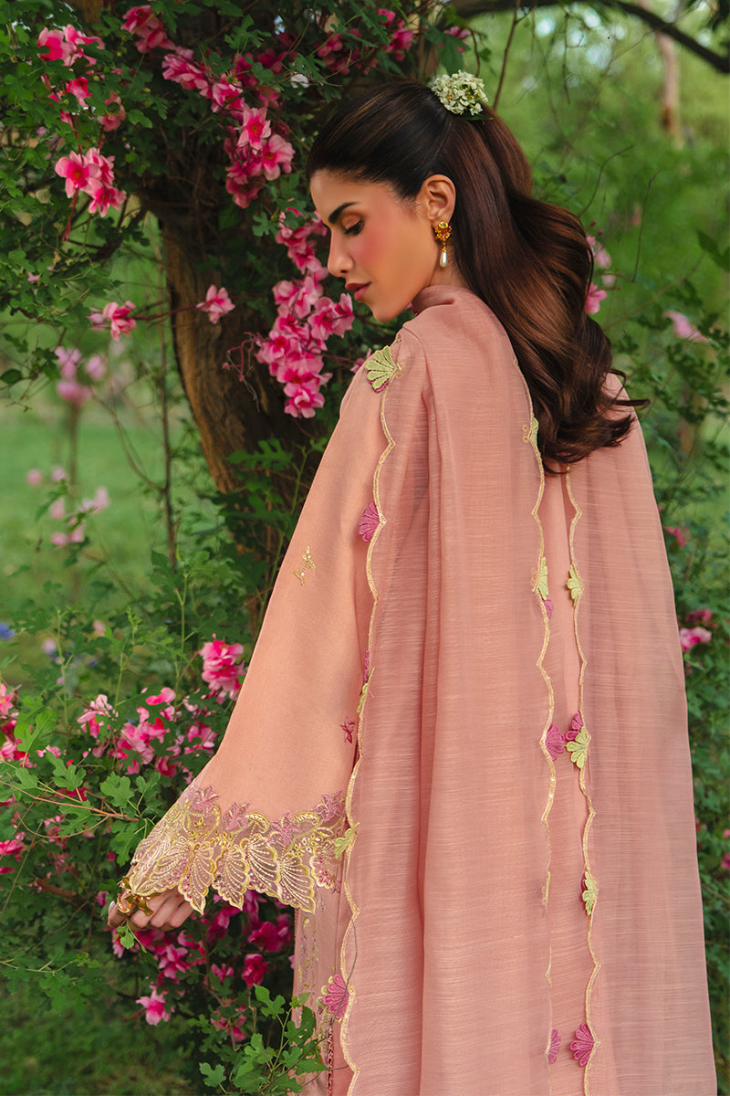 Rang Rasiya Premium Embroidered Lawn Unstitched 3Pc Suit - RANIA