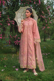 Rang Rasiya Premium Embroidered Lawn Unstitched 3Pc Suit - RANIA