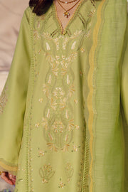 Rang Rasiya Premium Embroidered Lawn Unstitched 3Pc Suit - NADINE