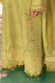 Rang Rasiya Premium Embroidered Lawn Unstitched 3Pc Suit - NADINE