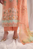 Rang Rasiya Nova Embroidered Lawn Unstitched 3Pc Suit - Cecilia