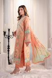 Rang Rasiya Nova Embroidered Lawn Unstitched 3Pc Suit - Cecilia